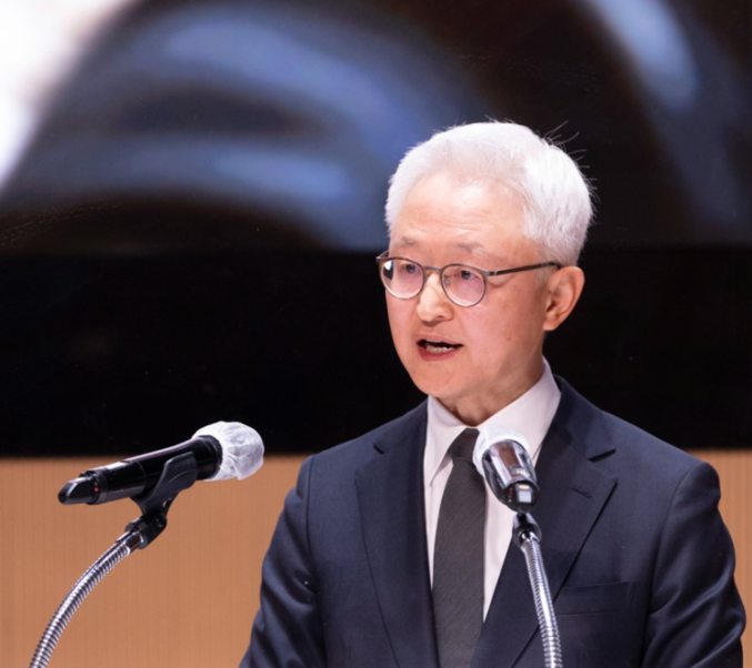 삼성전자가 3일 오전 수원 삼성 디지털 시티에서 경계현 대표이사 사장이 신년사를 하고 있다. 사진 ㅣ삼성전자