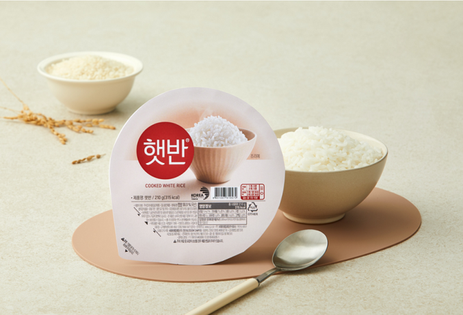 햇반 제품 연출컷. 사진 | CJ제일제당