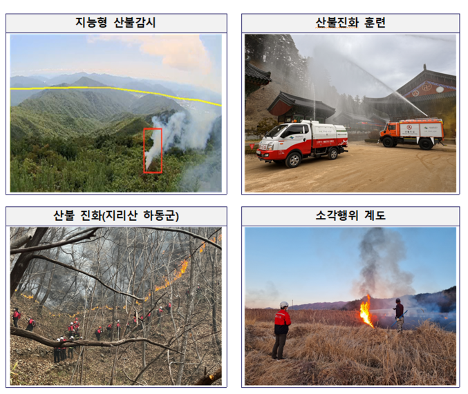 환경부는 24일부터 오는 5월 15일까지를 ‘국립공원 봄철 산불조심기간’으로 정하고 산불방지 대책을 마련하여 산불 예방을 위해 총력을 다할 것이라고 24일 밝혔다. 사진 ㅣ 환경부