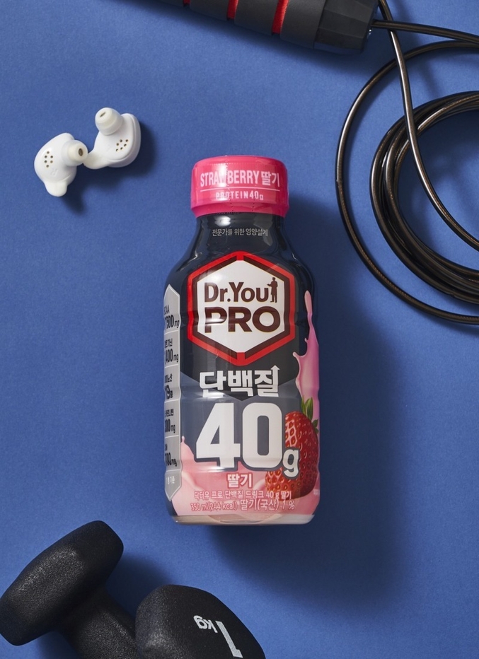 오리온이 ‘닥터유PRO 단백질드링크 40g 딸기(이하 닥터유PRO 40g 딸기)’를 출시했다 사진 | 오리온