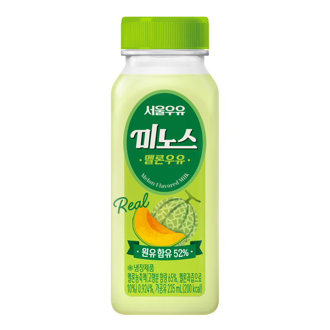 미노스 멜론우유 이미지. 사진 | 서울우유협동조합