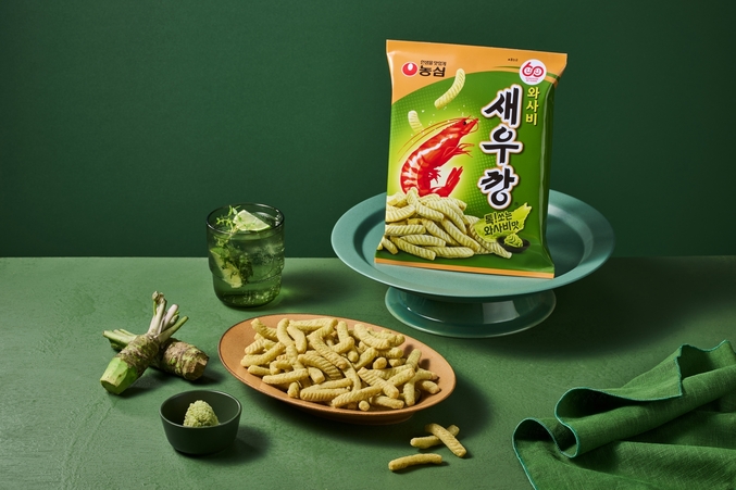 농심 '와사비새우깡' 연출 이미지. 사진 | 농심