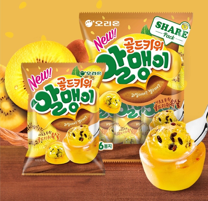 ‘골드키위알맹이' 제품 이미지. 사진 | 오리온