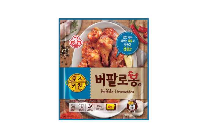㈜오뚜기가 조리 편의성과 풍부한 맛을 동시에 갖춘 ‘ 오즈키친 버팔로봉 ’ 을 출시한다. 사진 | 오뚜기