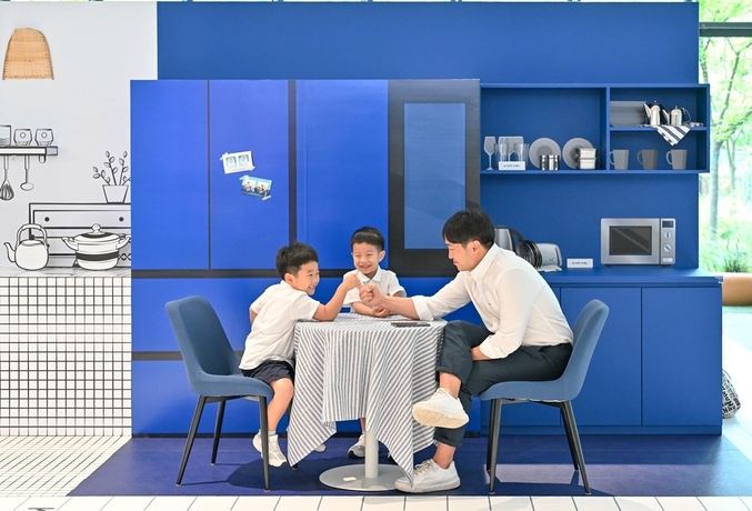 래미안 갤러리 APT moment 포토존 모습. 사진 | 삼성물산
