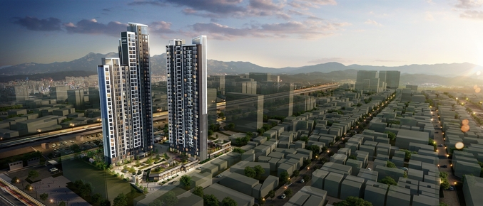 HDC현대산업개발이 서울 동대문구 제기동에 공급한 제기동역 아이파크가 전 세대 판매를 마쳤다. 사진 | HDC현대산업개발