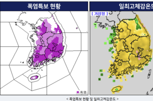 "야, 덥다 더워" 전국 대부분 지역에 폭염특보