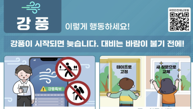 강풍 대비 취약시설물 안전점검... 26만 5620건 적발