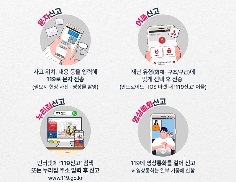 소방청은 태풍 '카눈'의 북상에 따라 119 신고전화가 폭주할 것이 예상됨에 따라 비긴급신고는 자제해달라고 당부했다. 